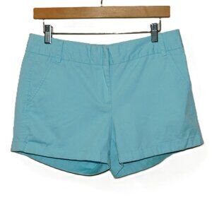 J. Crew Chino Shorts Size 6 Beautiful Light Blue